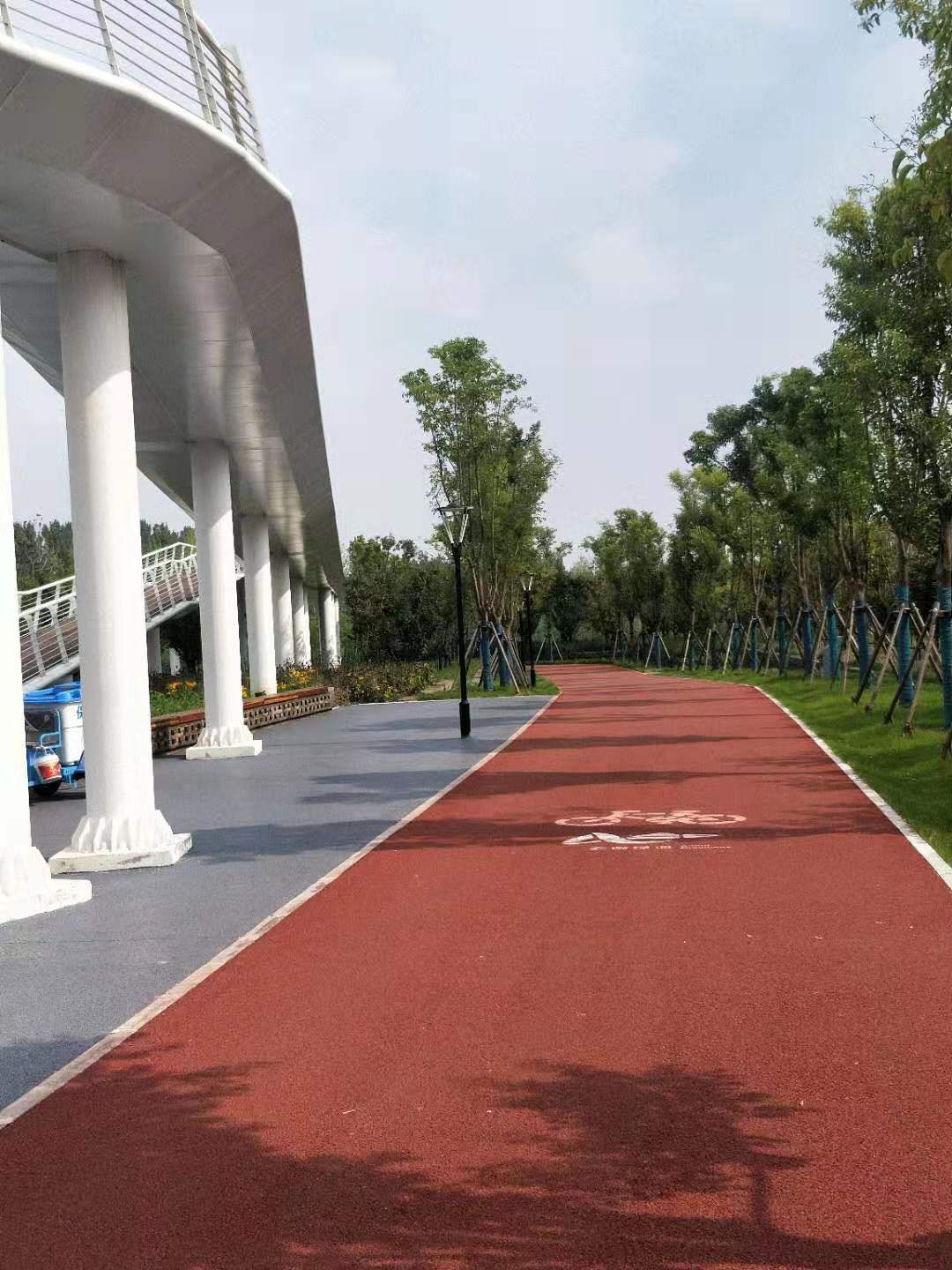 公共空间与园林道路场景